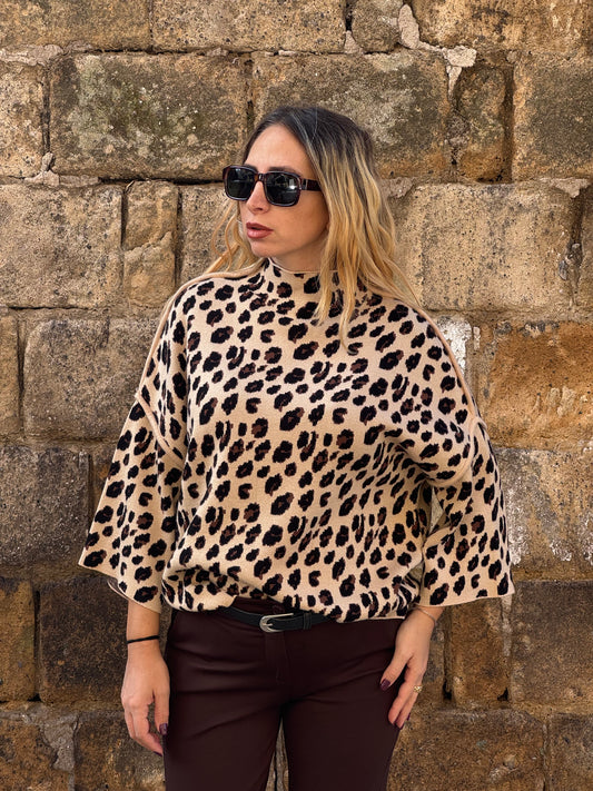 MAGLIONCINO ANIMALIER
