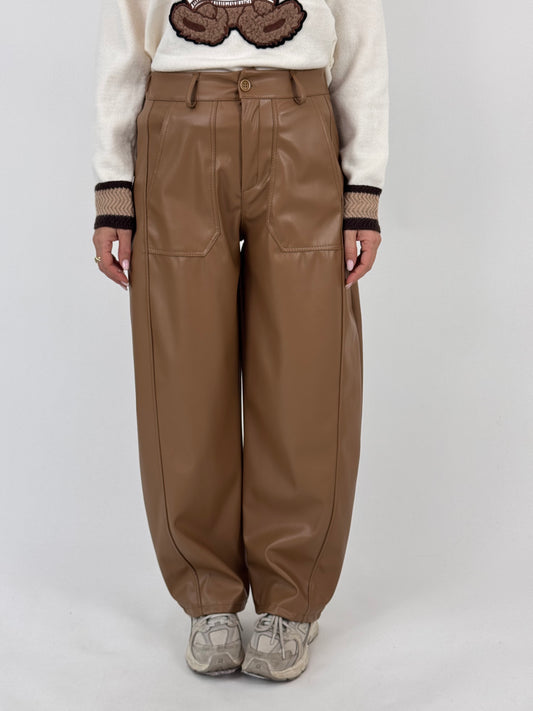 PANTALONE OSLO CAMMELLO