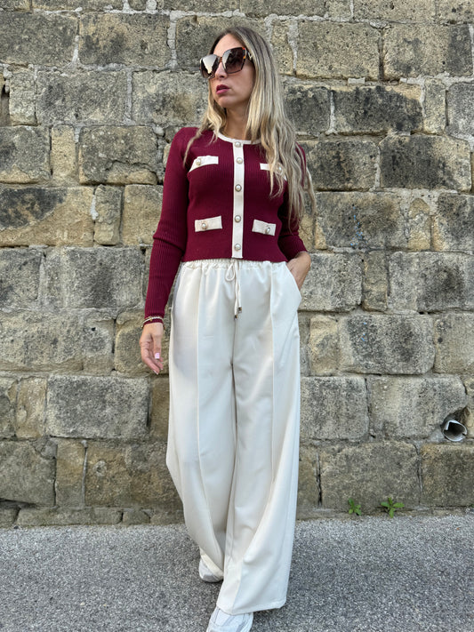 PANTALONE MARINA BURRO