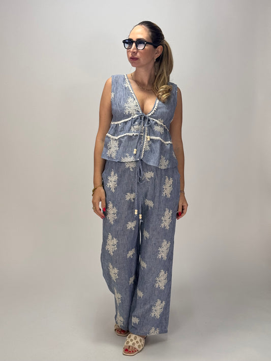 COORDINATO AZZURRO SARAH