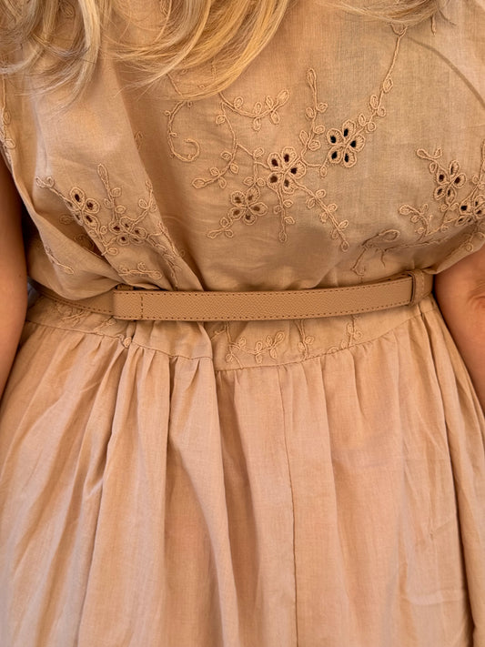 CINTURINO HER REGOLABILE BEIGE