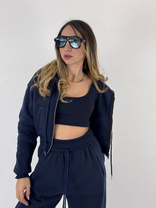 COORDINATO 3 PEZZI JIMMY BLU