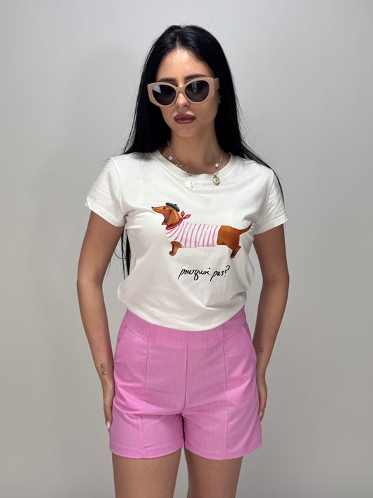 T-SHIRT FRENCH DOG