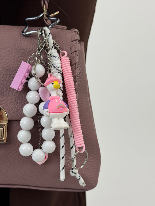 BORSA ROSA CON CHARME