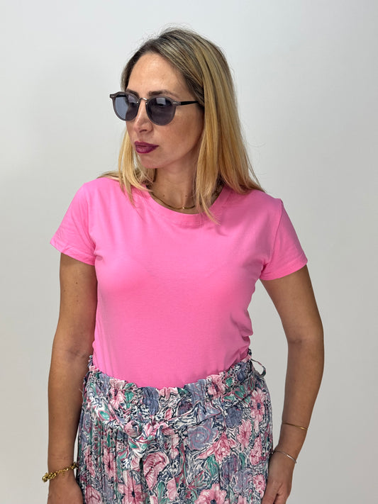 T-SHIRT BASIC ROSA BARBIE