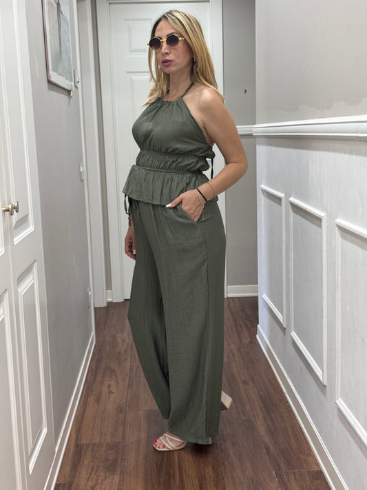 COORDINATO MANDY VERDE MILITARE