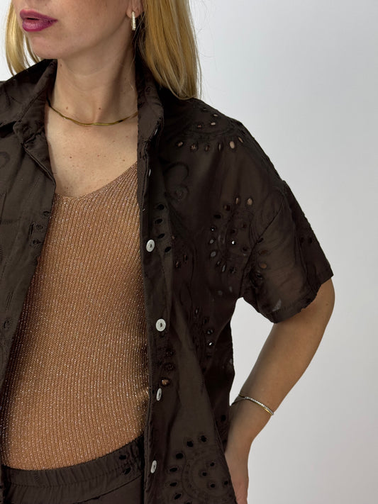 COORDINATO SUN SANGALLO CHOCO