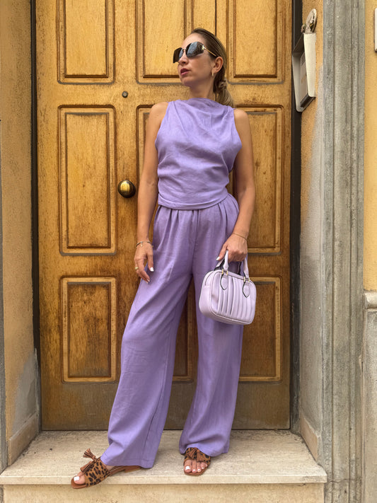 COORDINATO MARTINA GLICINE