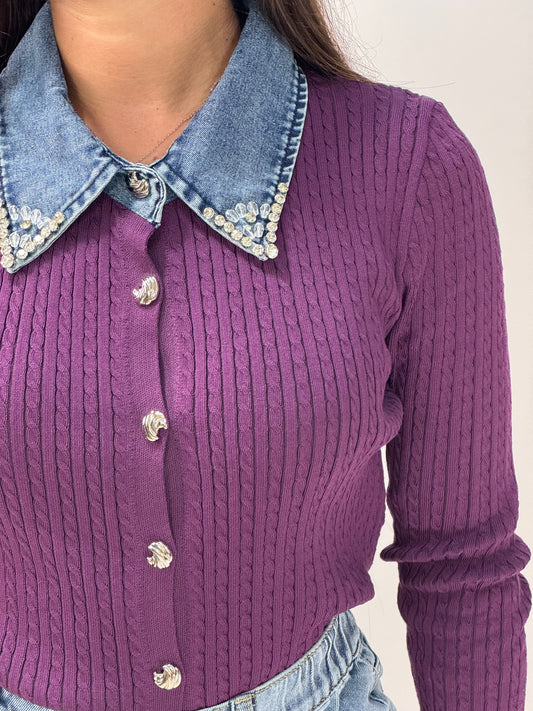 CARDIGAN NICOLE PRUGNA