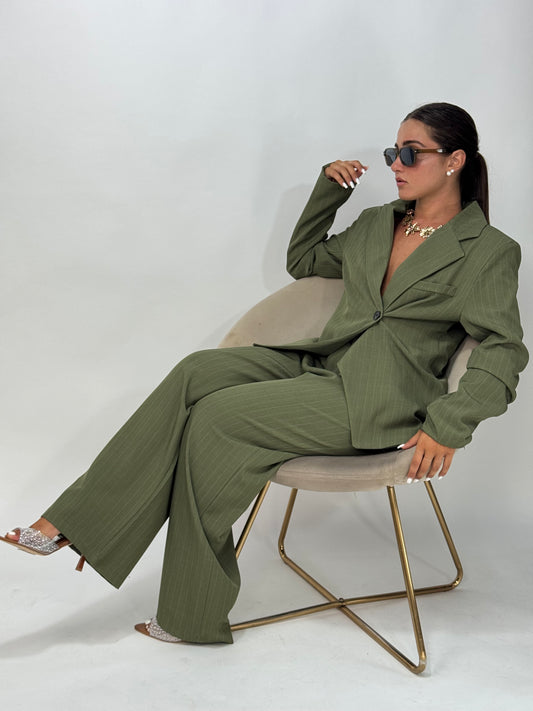 TAILLEUR GESSATO VERDE