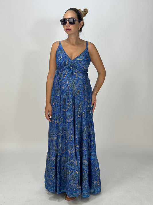 VESTITO ROSANNE BLU