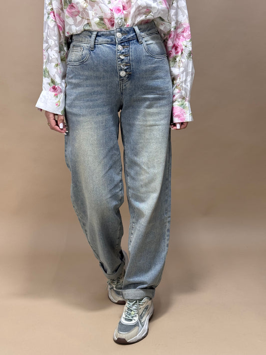 JEANS SANDY BOTTONCINI