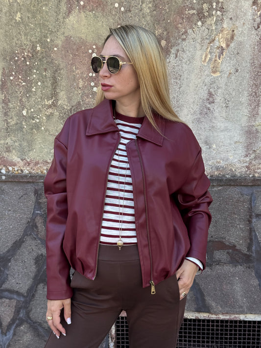GIUBBOTTO DOROTHY BORDEAUX