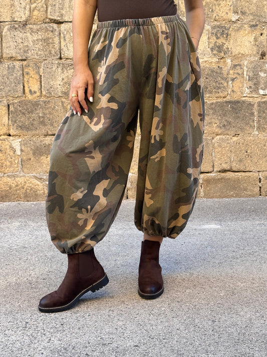 PANTALONE 7/8 MILITARE