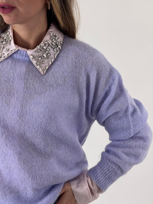 MAGLIONCINO ISADORA GLICINE