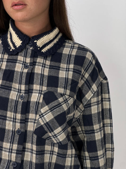 CAMICIA JASPER BLU