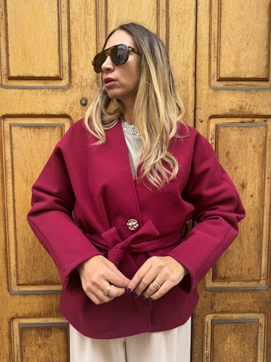 GIACCA AURORA BORDEAUX