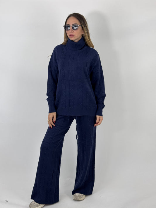 COORDINATO ELVIRA BLU