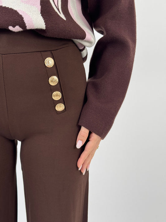 PANTALONE ELISABETTA CHOCO