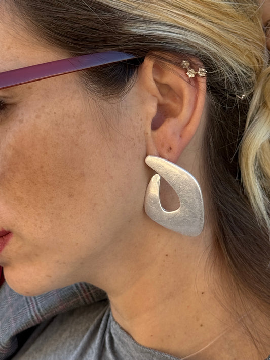 ORECCHINI CIRCLE SILVER