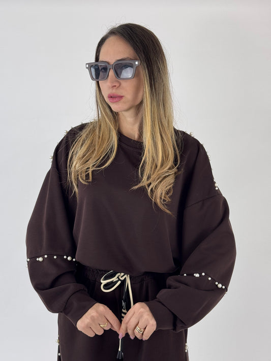 COORDINATO GINNY CHOCO