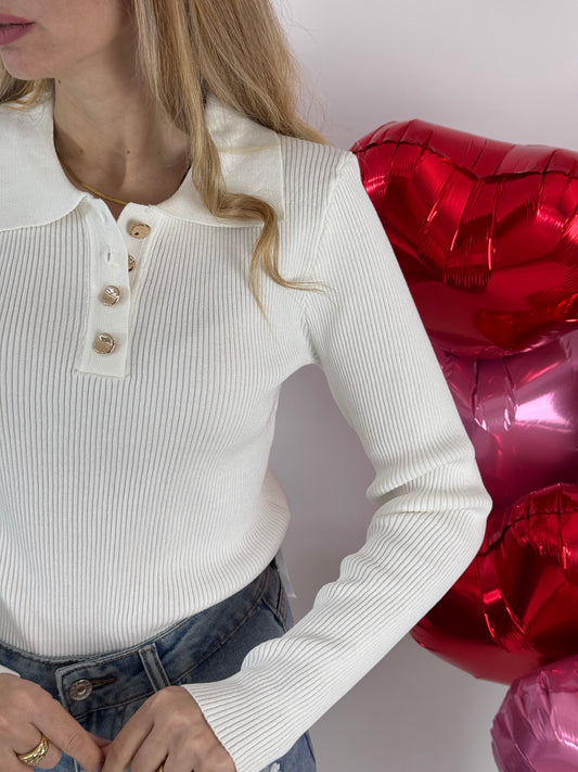 MAGLIONCINO ENJOY BIANCO