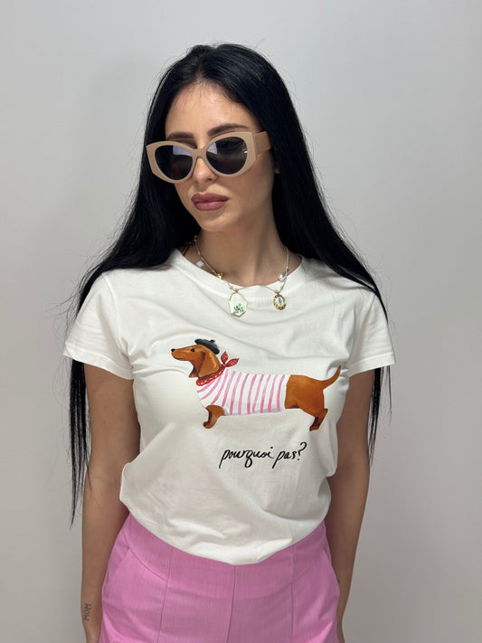 T-SHIRT FRENCH DOG