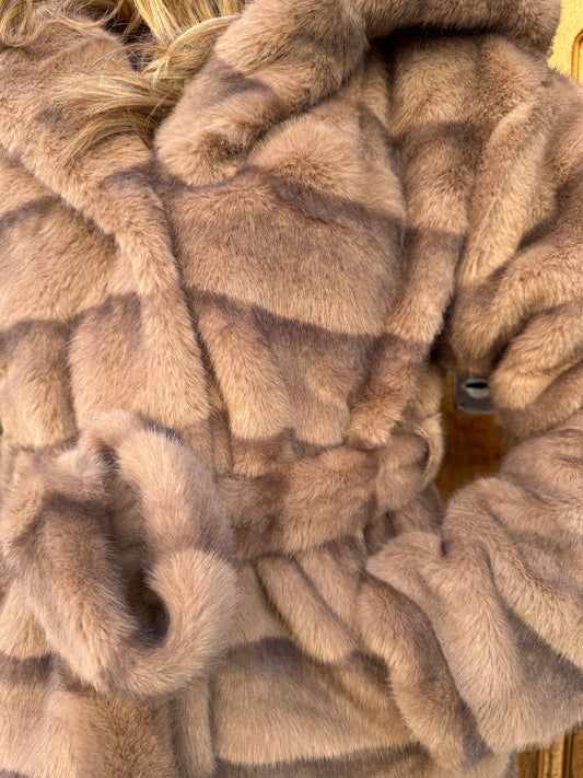 ECOPELLICCIA VISONE TORTORA