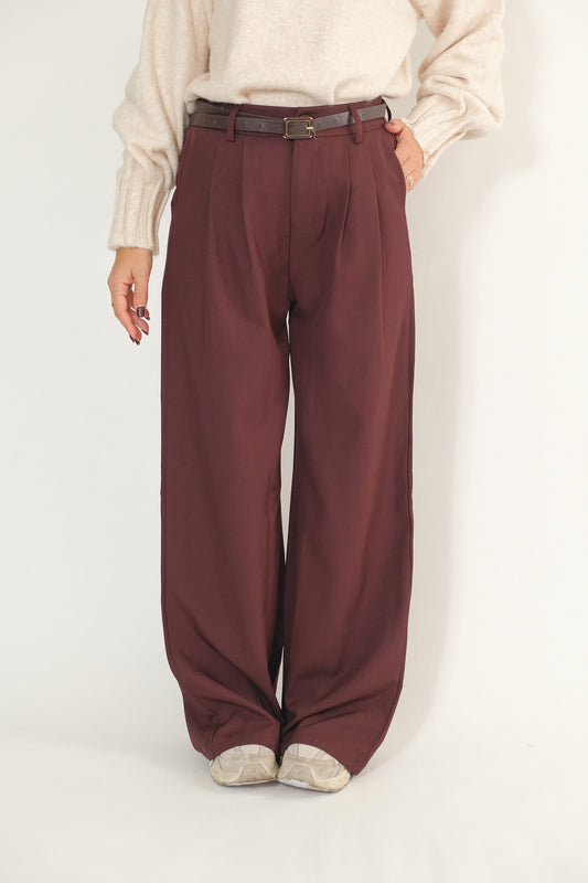 PANTALONE BLAIR BORDEAUX