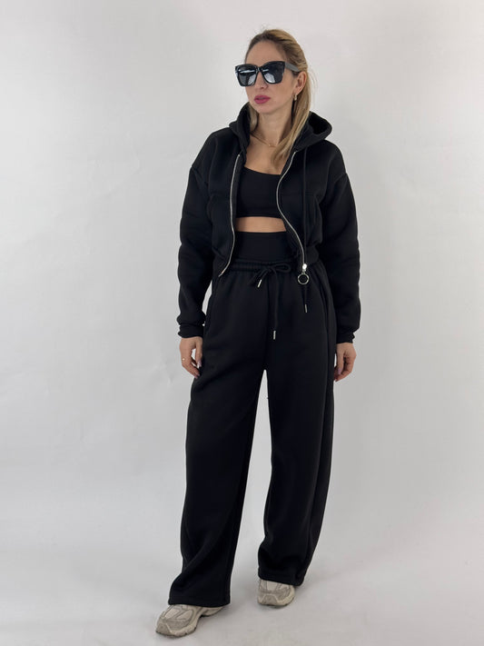 COORDINATO 3 PEZZI JIMMY NERO