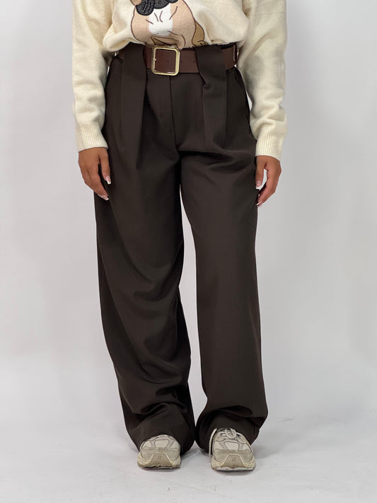 PANTALONE PINCES TESTA DI MORO
