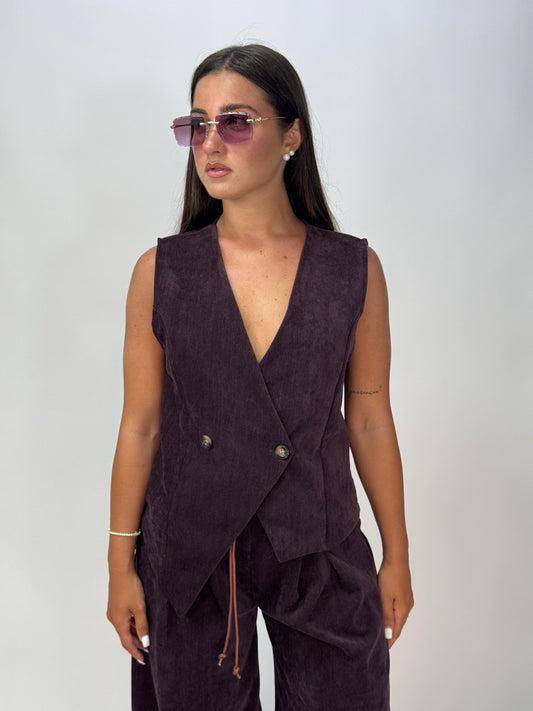 COORDINATO BURGUNDY