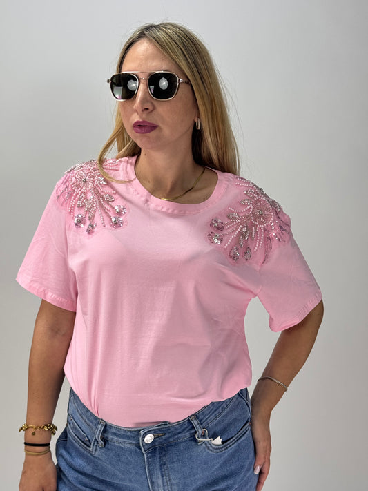 T-SHIRT PERLINE GIPSY