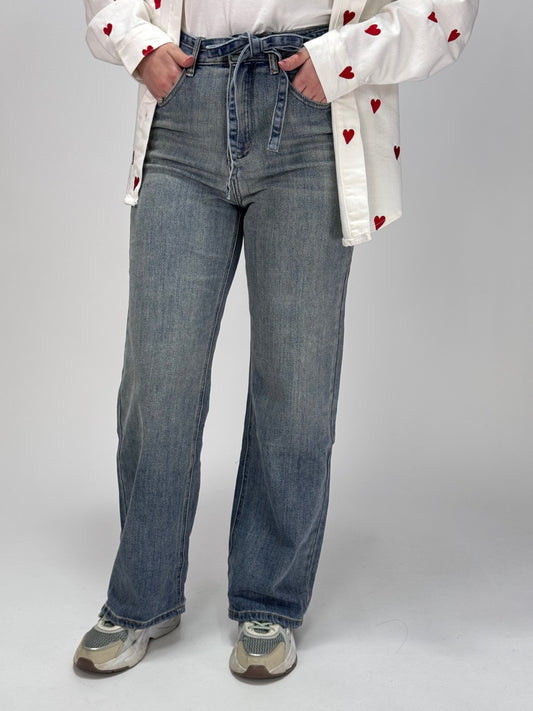 JEANS AILEN CINTURINO
