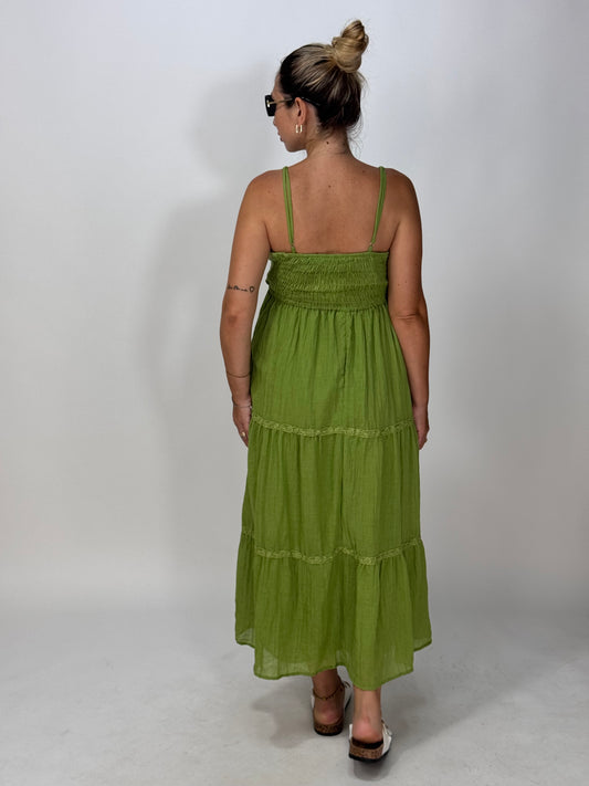 VESTITO ZIGRY VERDE
