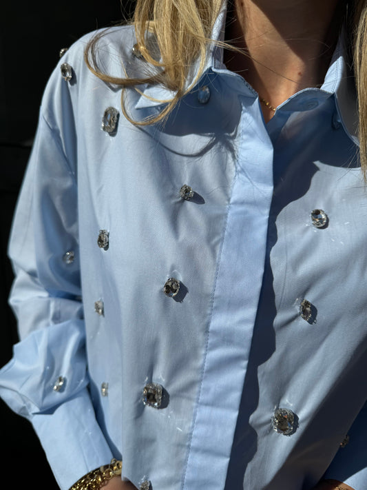 CAMICIA CON PIETRE