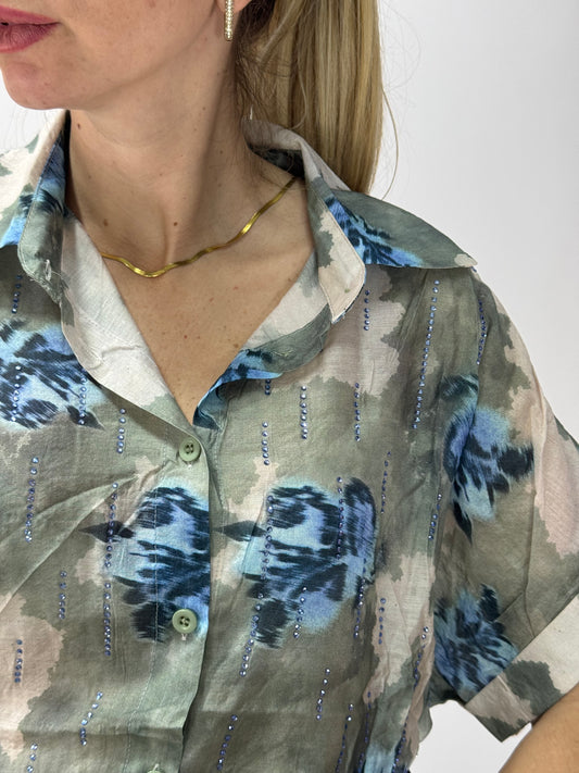 CAMICIA ADELAIDE MENTA