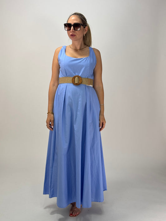 VESTITO LUCIA AZZURRO