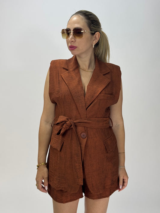COORDINATO CON FUSCIACCA RUGGINE