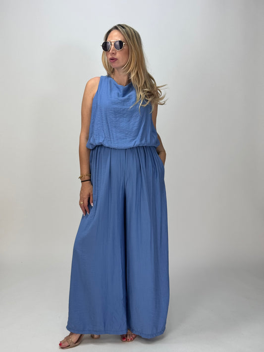 JUMPSUITE AZZURRA