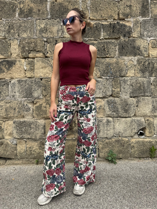 TOP A COSTINE BORDEAUX