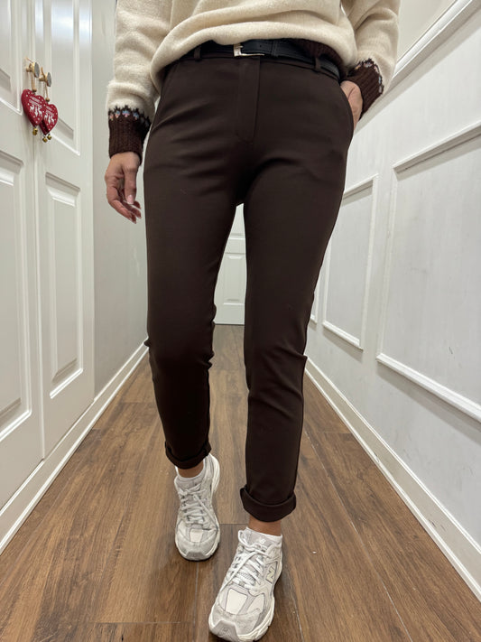 PANTALONE COMFORT CIOCCOLATO