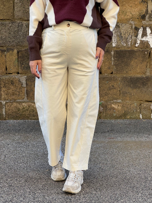 PANTALONE BEATRICE BURRO