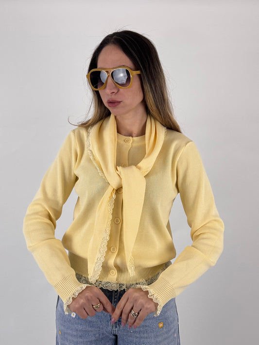 CARDIGAN MUSA GIALLO