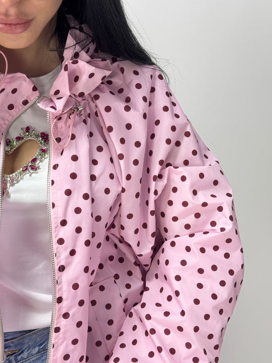 GIUBBINO ROSA CORSELLE POIS