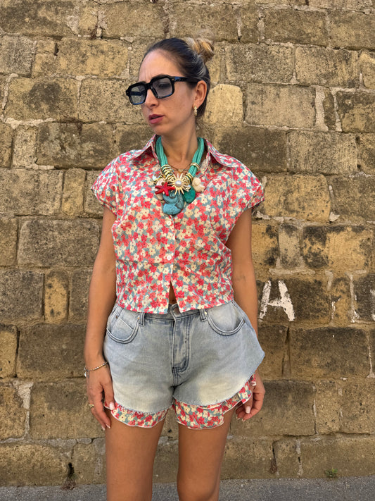 CAMICIA NOELIA CORALLO