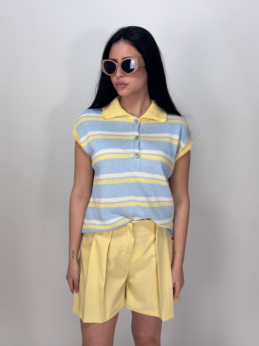 PANTALONCINO MINDY GIALLO