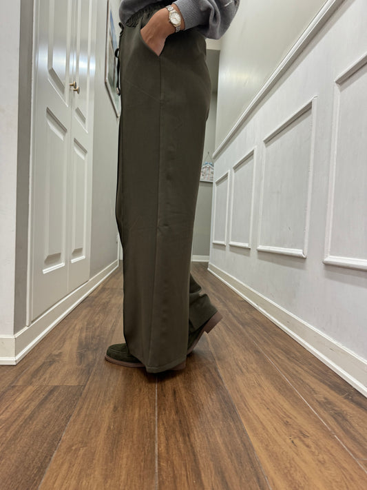 PANTALONE MARINA VERDE MILITARE