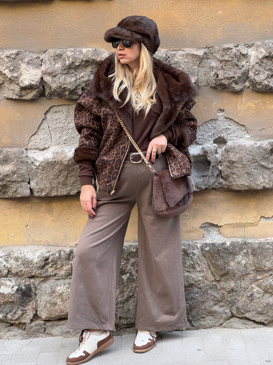 ECOPELLICCIA DOUBLE FACE MASHA