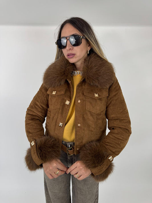 GIUBBINO HARPER ECOCAMOSCIO